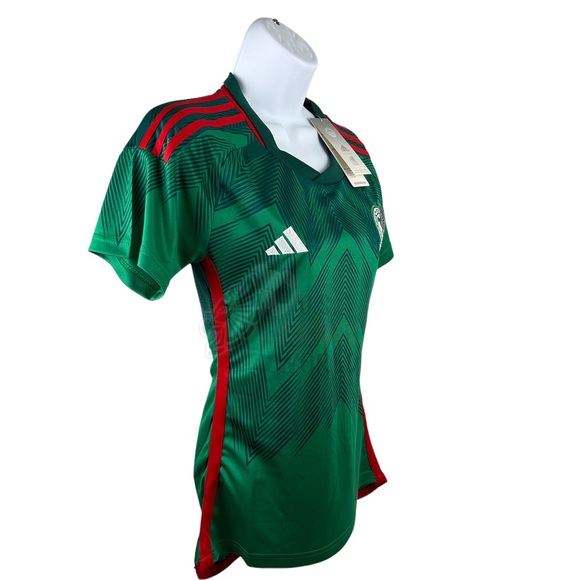 🚨 New World Cup QATAR 2022 Mexico Women's Home Soccer Jersey - Picture 4 of 5